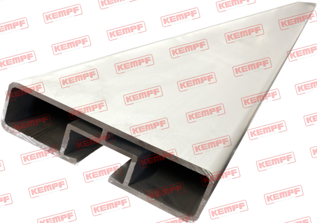98672 Planenlatten-/Anfahrschutzprofil  100x25  mit Verstärkung eloxiert